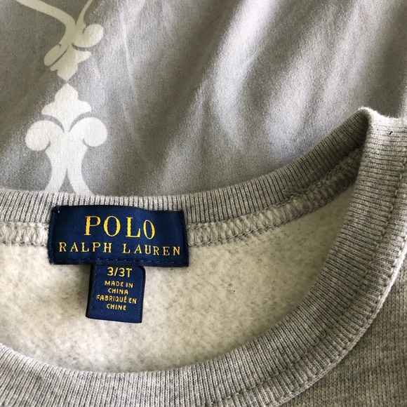 Toddler Polo Sweatshirt - Picture 3 of 6